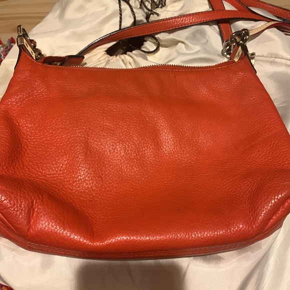 Michael Kors Burnt orange leather crossbody - Picture 3 of 8